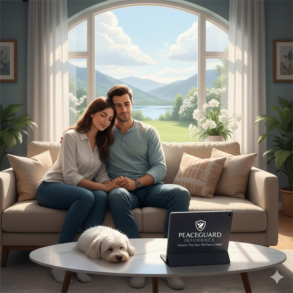 Insurance that gives you peace of mind with protected family, health security, financial stability, and stress-free living through reliable insurance coverage.