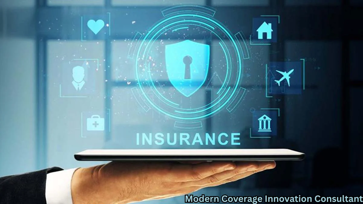 “Modern coverage innovation consultant guiding clients through digital insurance solutions with clarity and technology.”